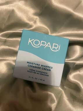 Kopari Moisture Whipped Ceramide Cream - Light Blue & White Packaging